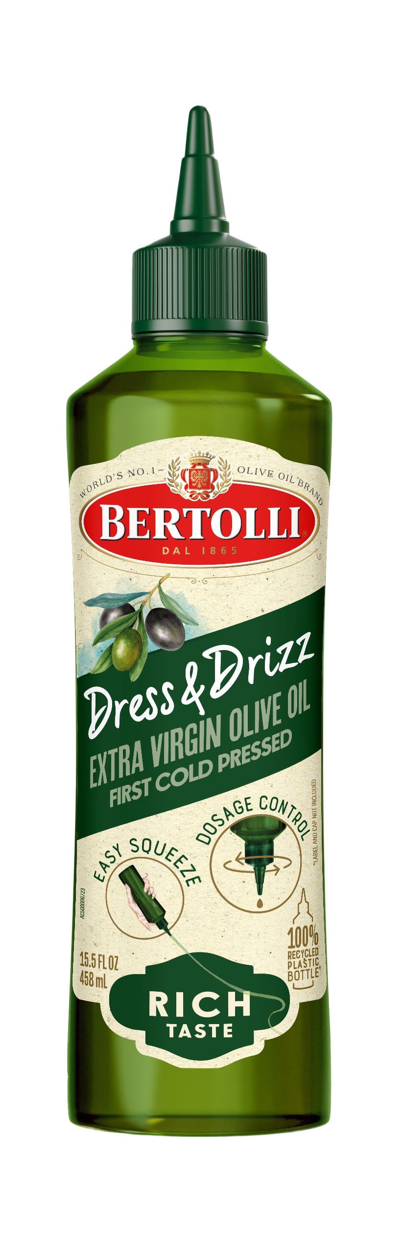 Bertolli Dress & Drizz olívaolaj 458 ml